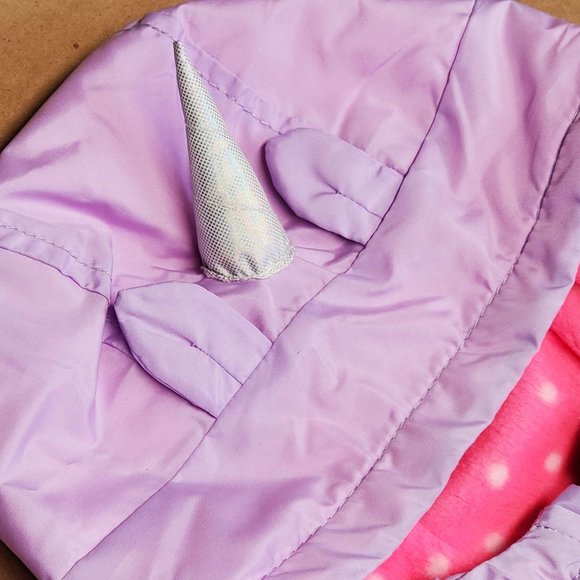Carter's Unicorn Jacket Size 3T Light Purple - Picture 4 of 12